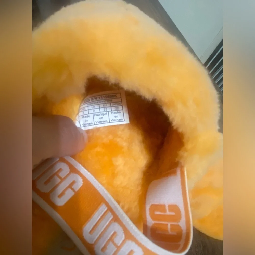 UGG Kids Fluff Yeah Poppy Slide